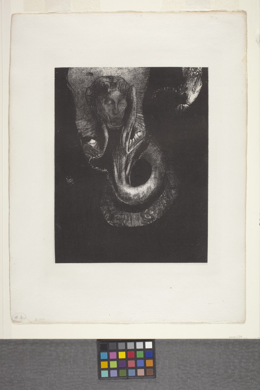Oannès : "Moi, la première conscience du chaos..." - Odilon Redon