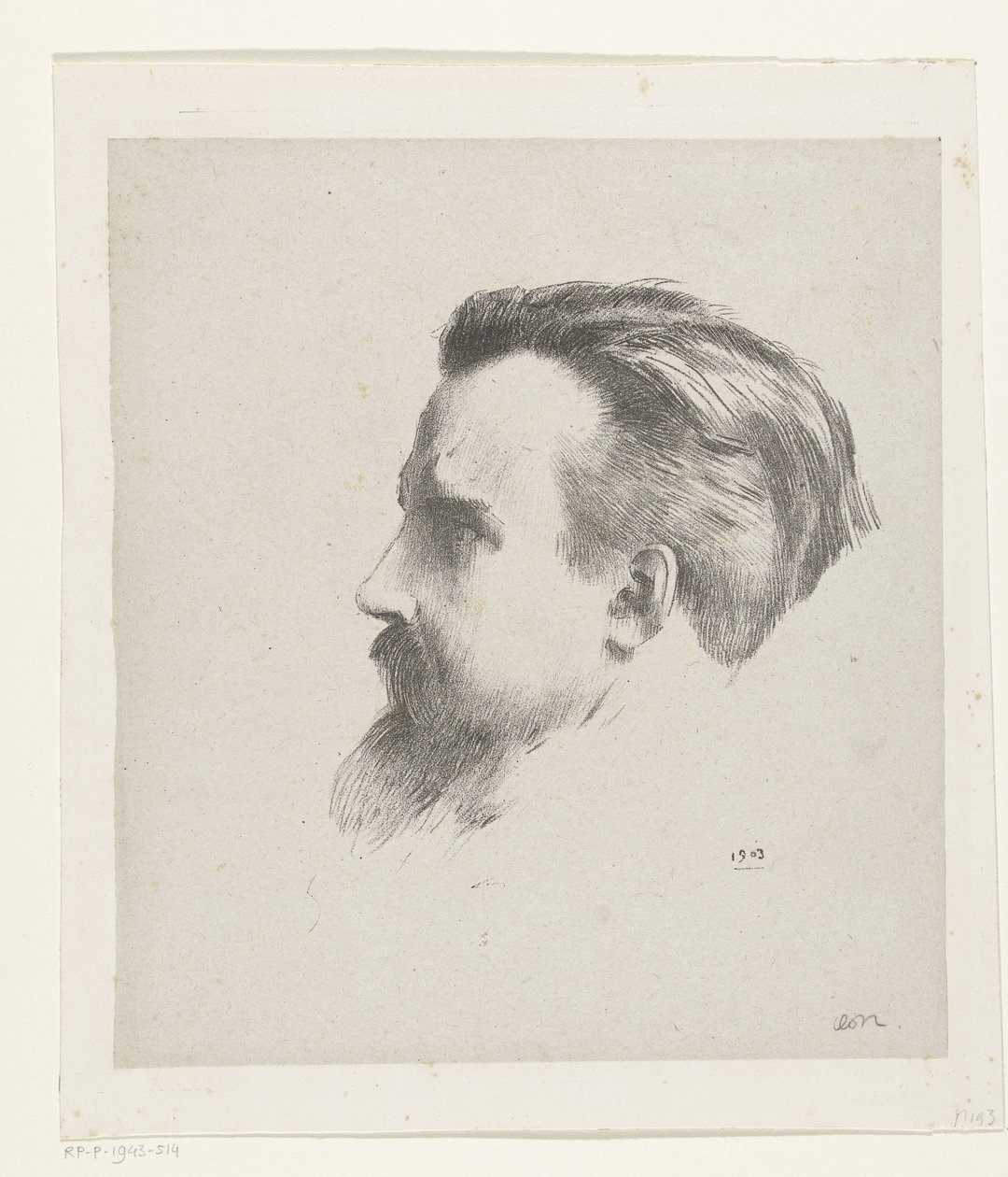 Portrait de Maurice Denis - Odilon Redon