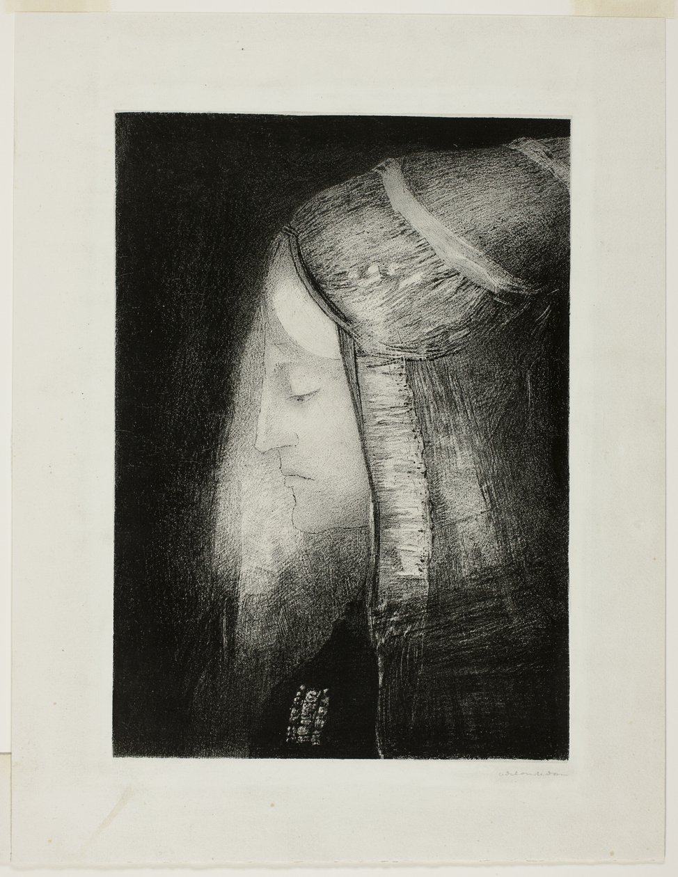 Profil de lumière - Odilon Redon