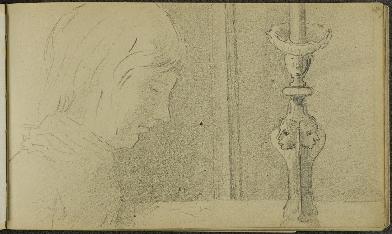 Carnet de croquis - Odilon Redon