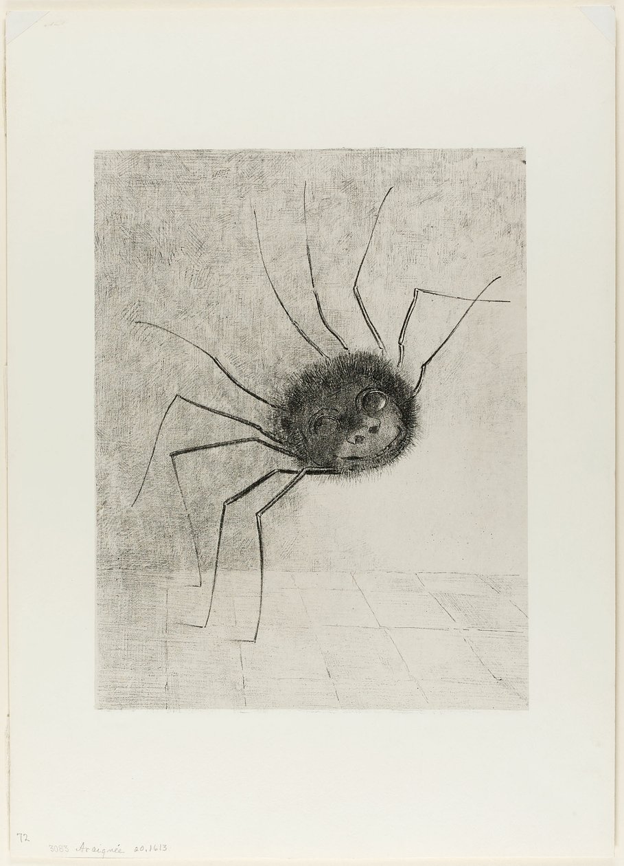 Araignée - Odilon Redon