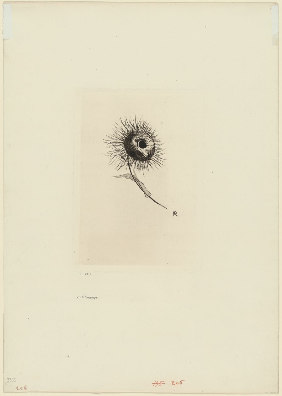 Cul-de-lampe, plaque 9 de 9 - Odilon Redon