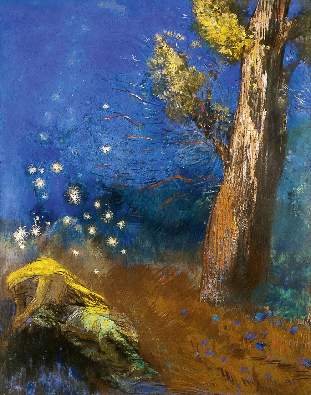 La Mort de Bouddha - Odilon Redon