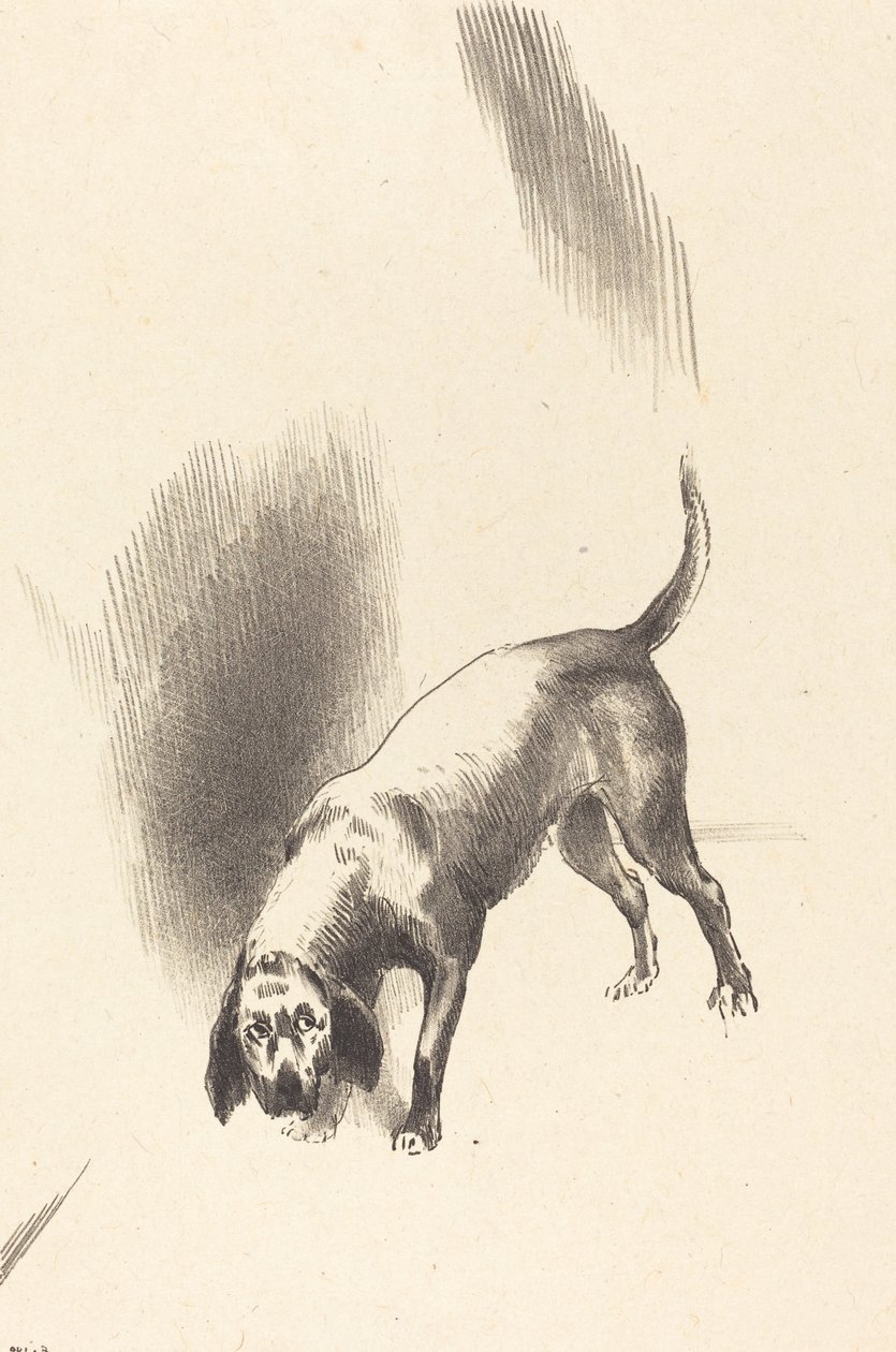 Le Chien - Odilon Redon