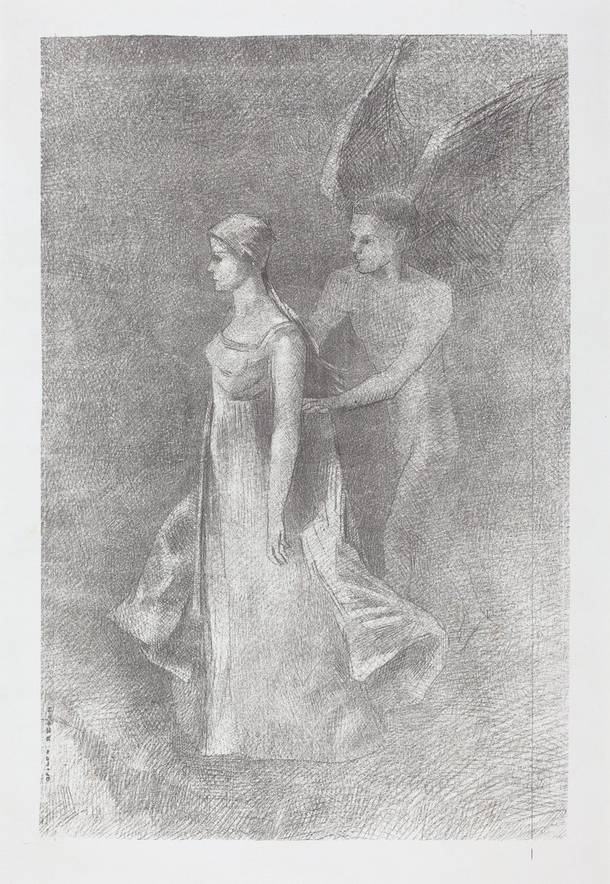La hantise - Odilon Redon