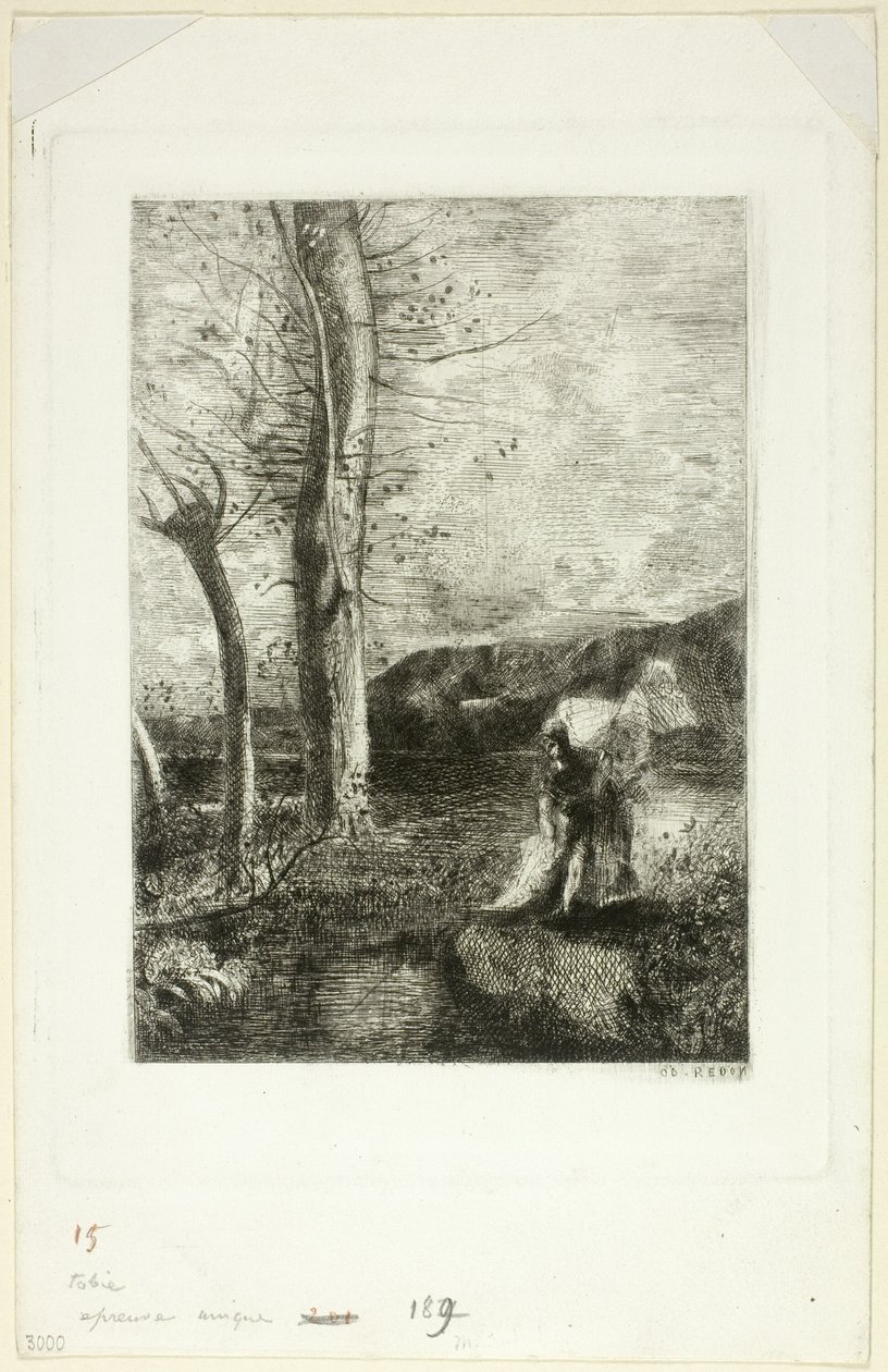 Tobias - Odilon Redon