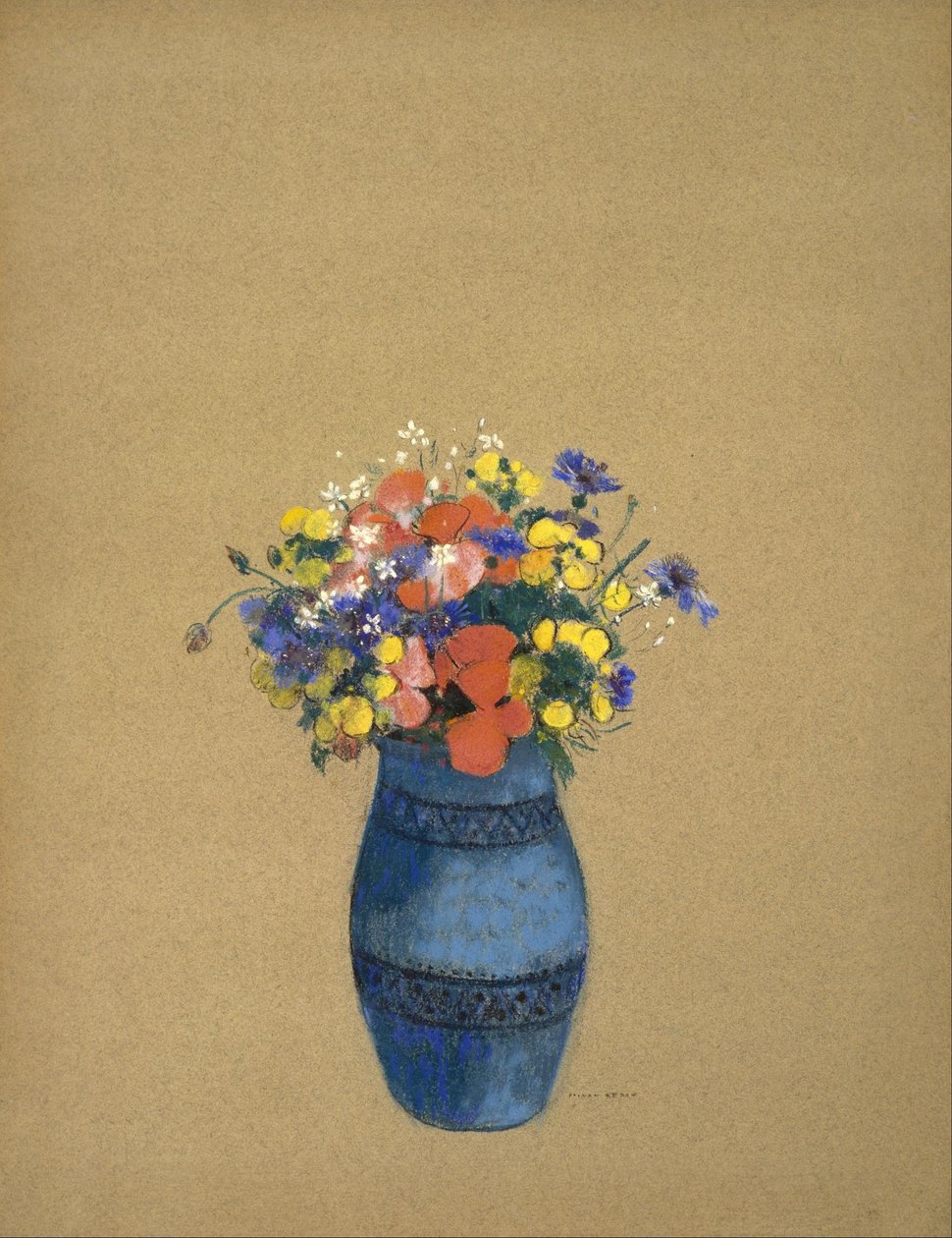 Vase de fleurs - Odilon Redon