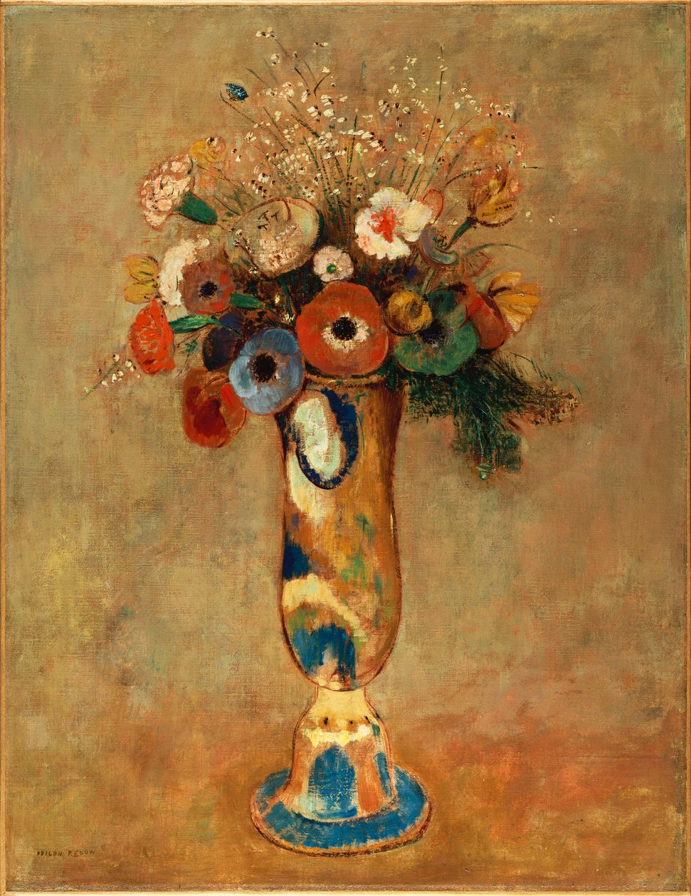 Vase de fleurs, 1912 - Odilon Redon