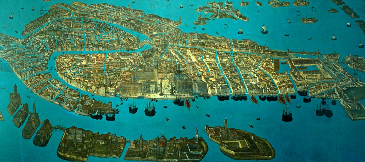 Plan de Venise - Odoardo Fialetti