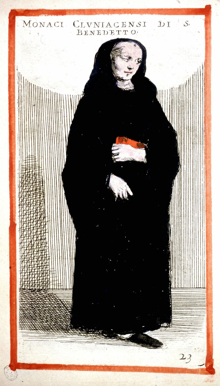 Ordre religieux : moine de l