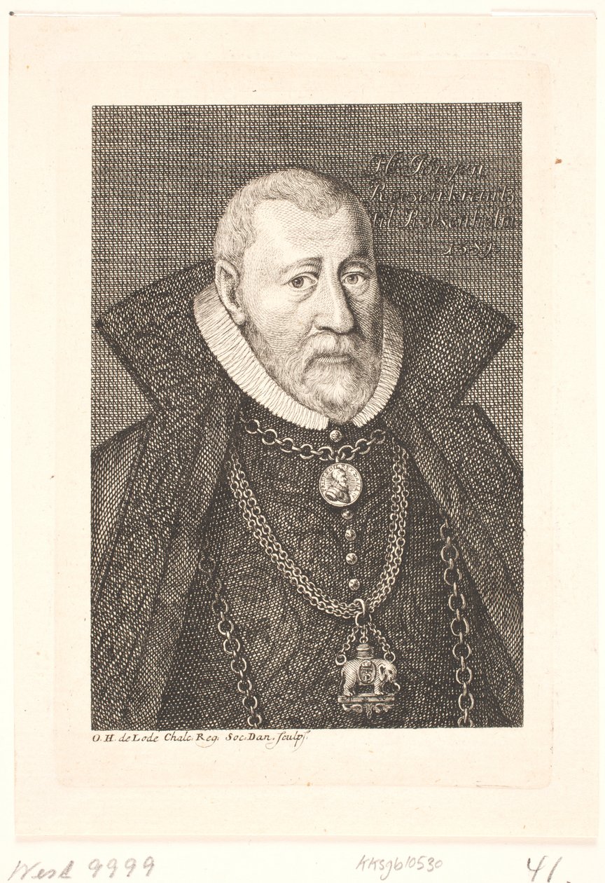 Jørgen Rosenkrands, conseiller royal - Odvardt Helmoldt de Lode