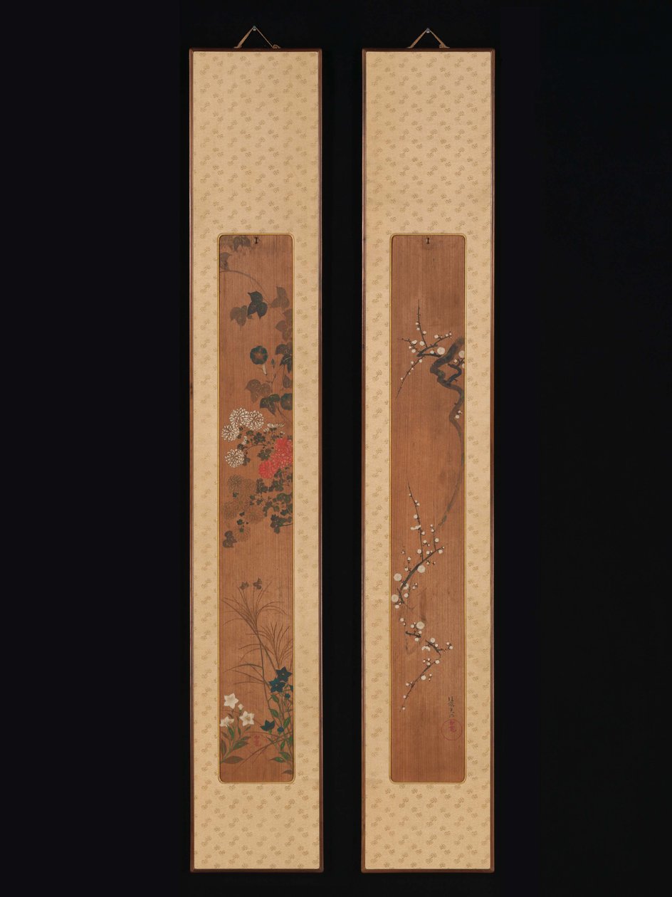 Blumen des Frühlings und Herbstes - Ogata Korin