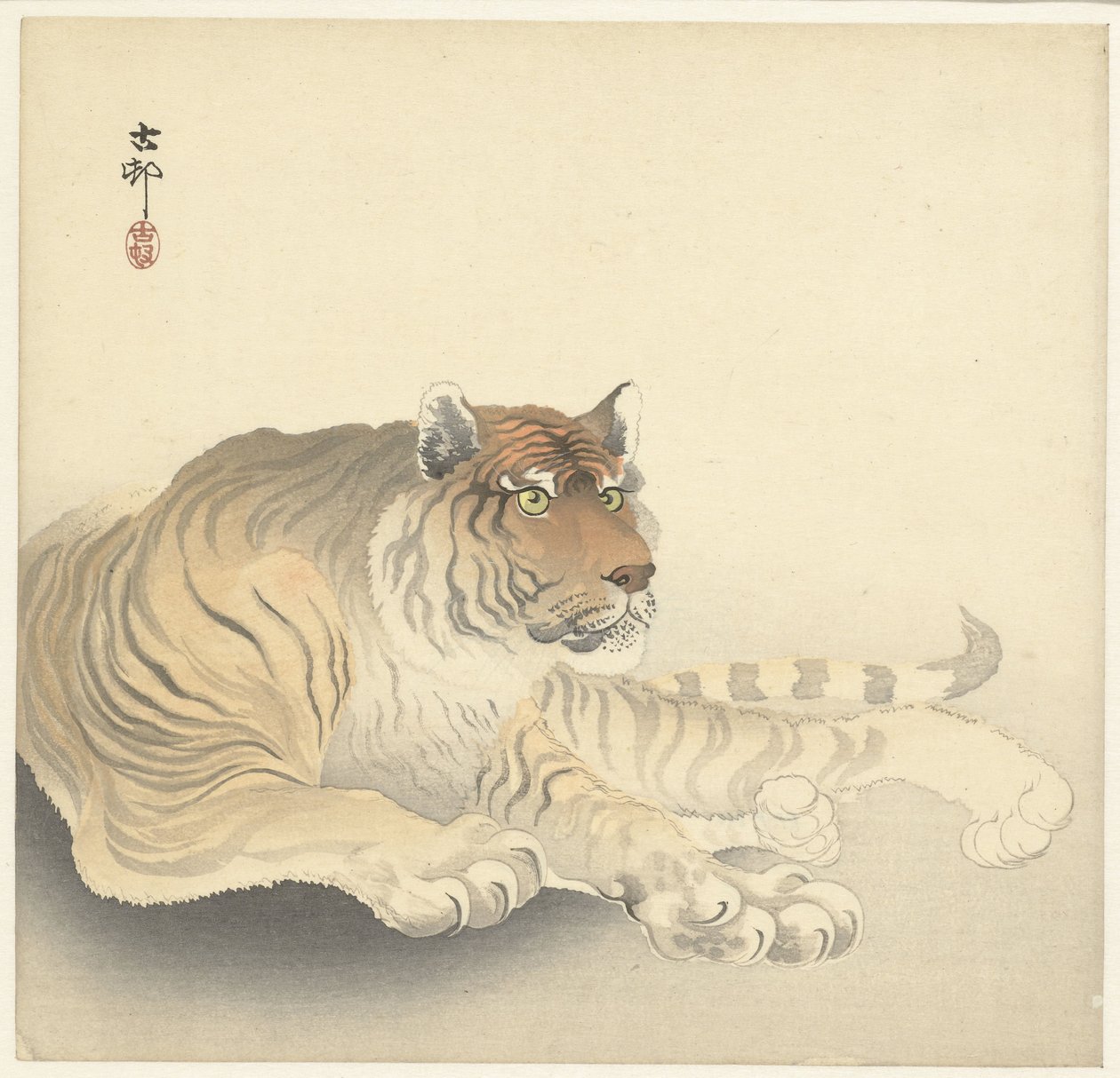 Tigre - Ohara Koson