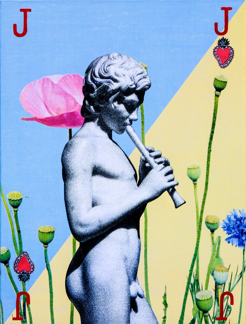 Fante, 2019 (technique mixte sur toile) - Olivia Gozzano
