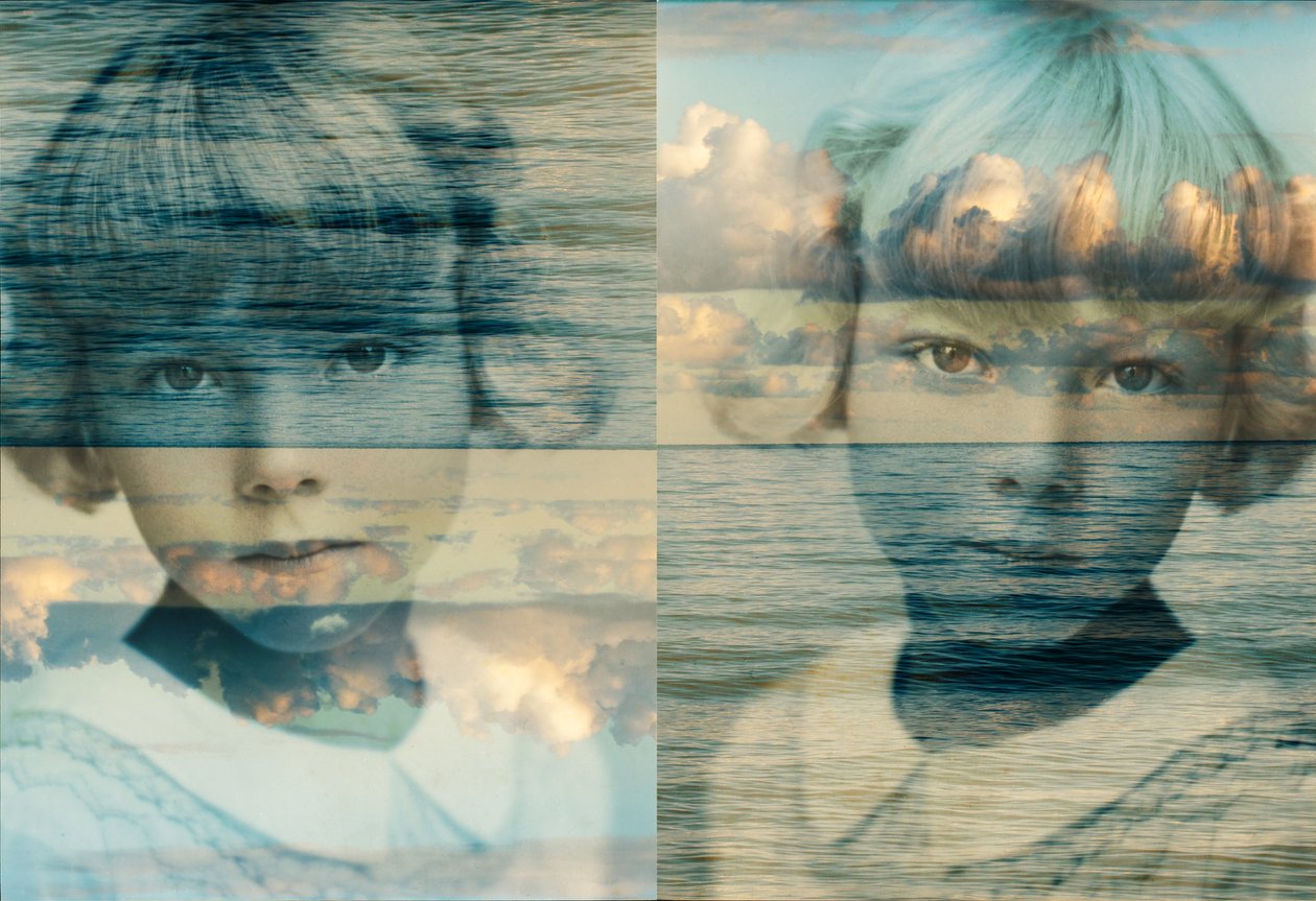 Sea double girl,2022 (Technique mixte numérique) - Olivia Gozzano