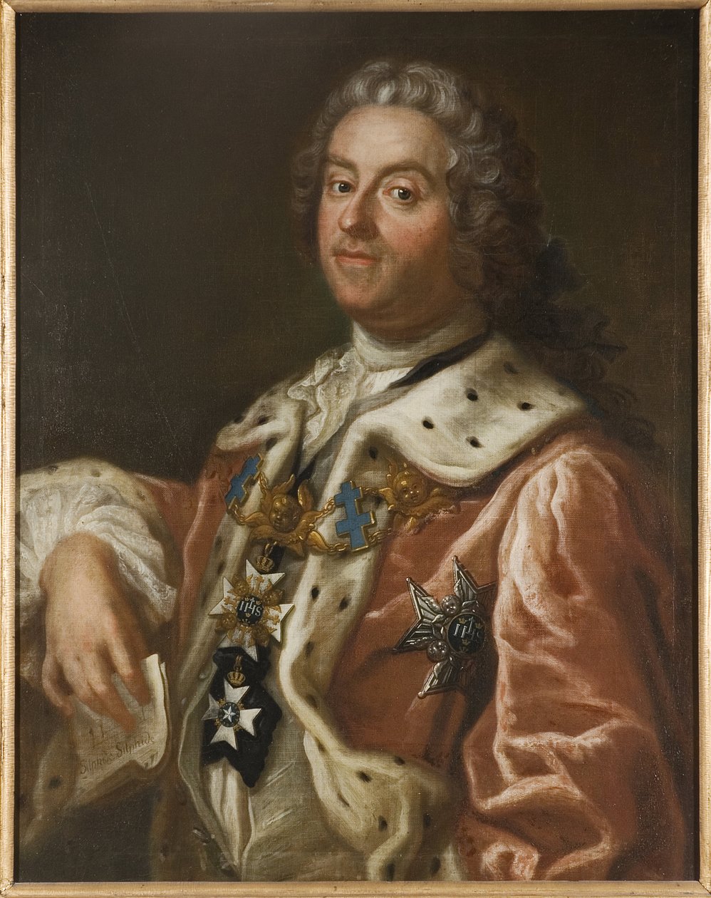 Comte Charles Gustave de Tessin - Olof Arenius