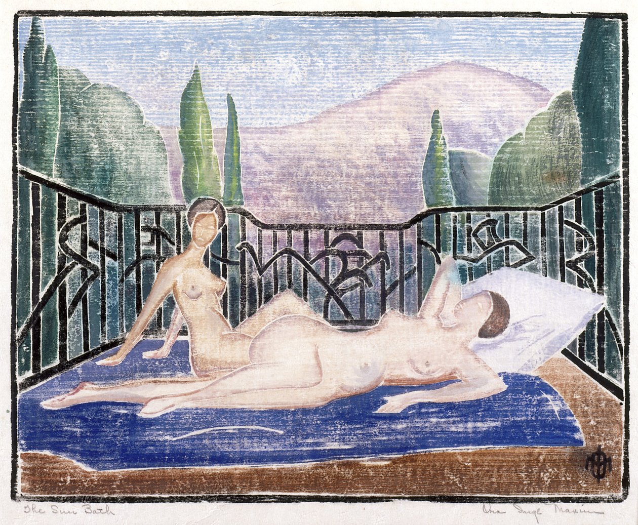 Le bain de soleil - Ora Inge Maxim