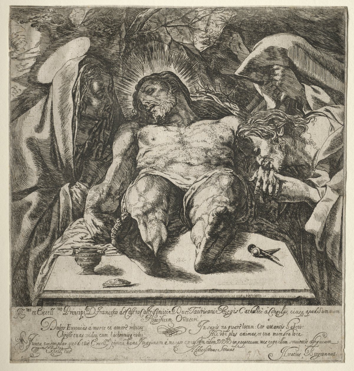 La Lamentation - Orazio Borgiani