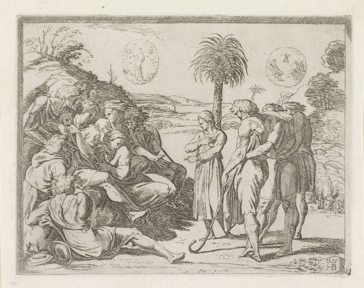 Joseph raconte ses rêves à ses frères - Orazio Borgianni