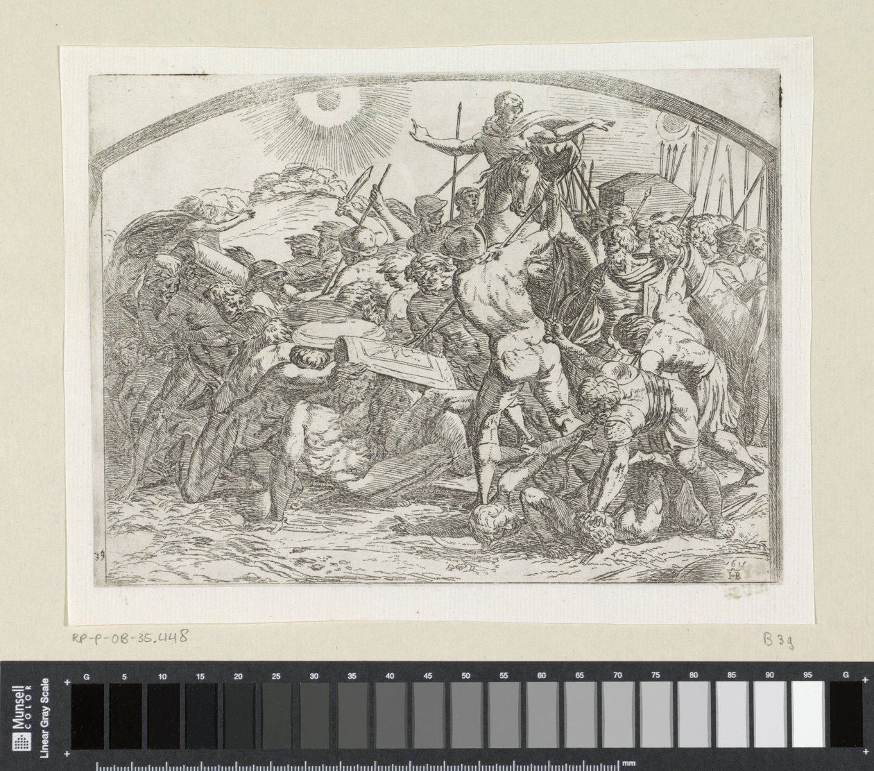 Josué ordonne au soleil et à la lune de s