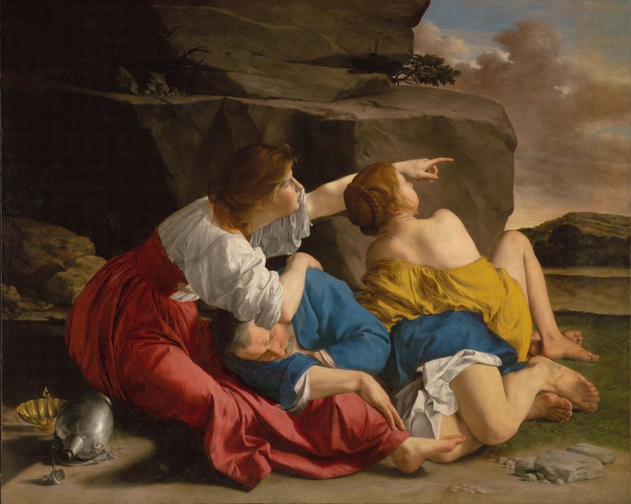 Lot et ses filles - Orazio Gentileschi