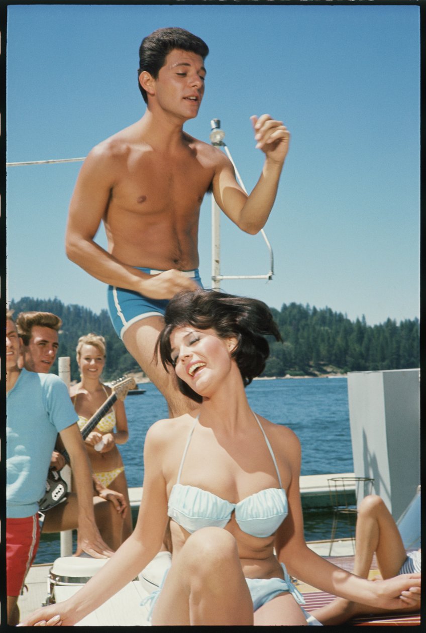 Frankie Avalon et Rosemarie Frankland, 