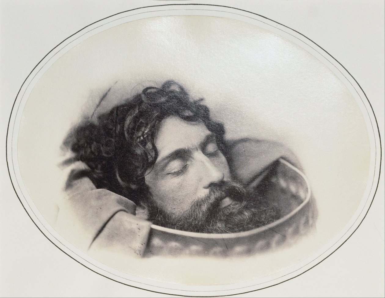 Étude de la Tête de Jean-Baptiste sur un Plateau - Oscar Gustav Rejlander