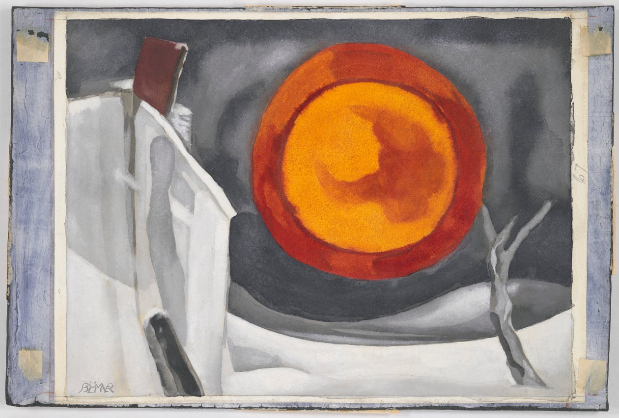 La Lampe du Sommeil - Oscar Bluemner