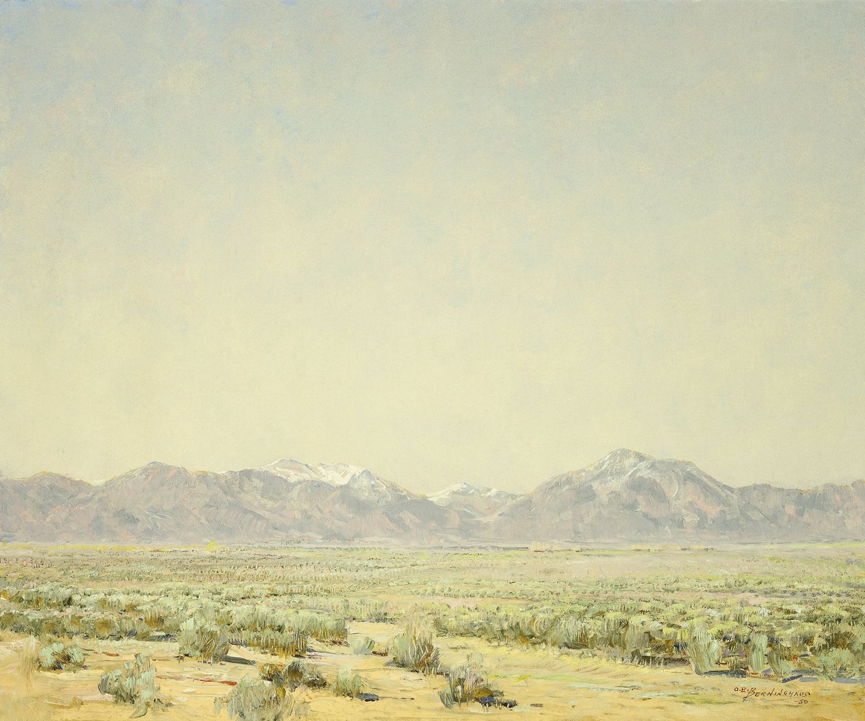 Vallée de Taos - Oscar Edward Berninghaus