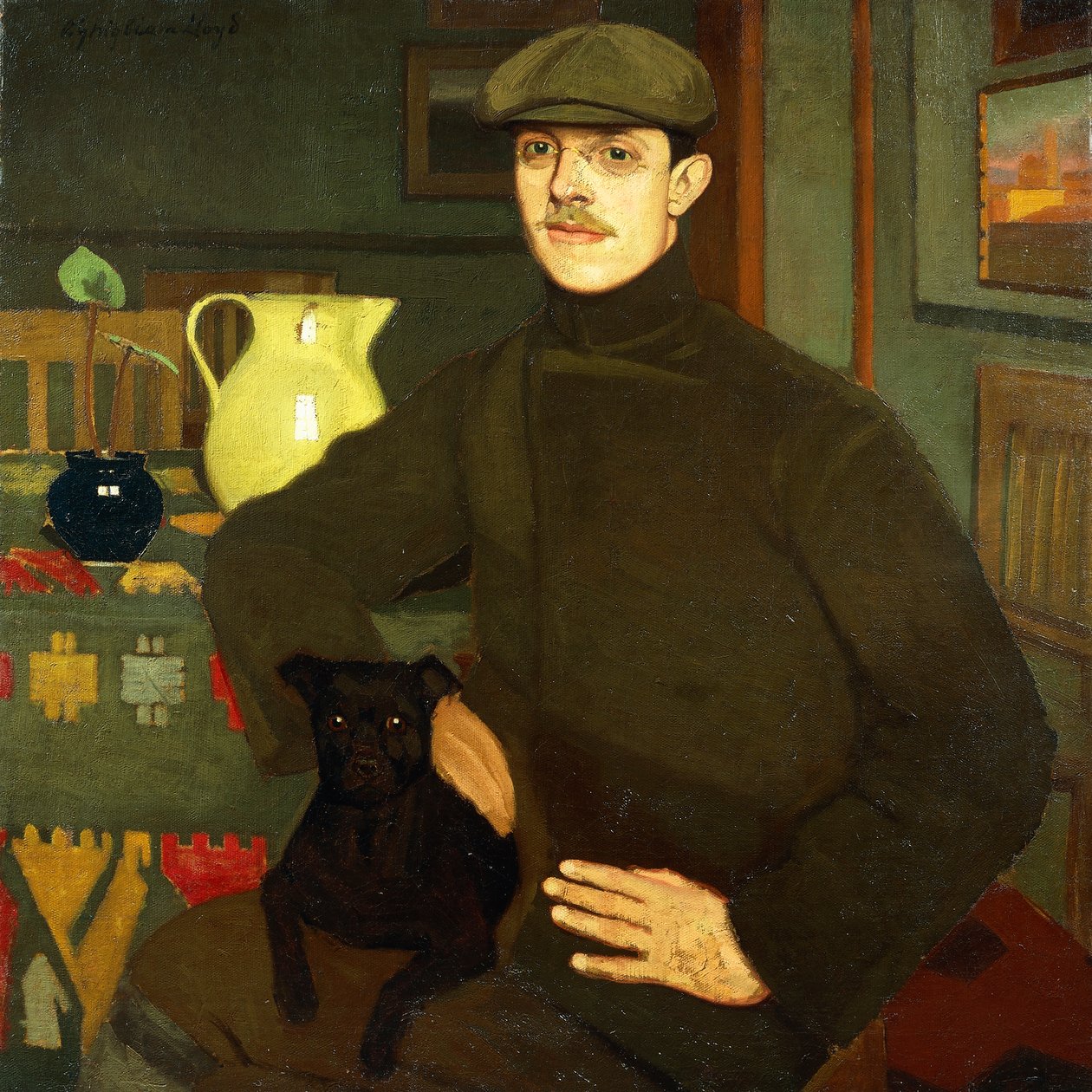 Portrait de Llewelyn Lloyd - Oscar Ghiglia