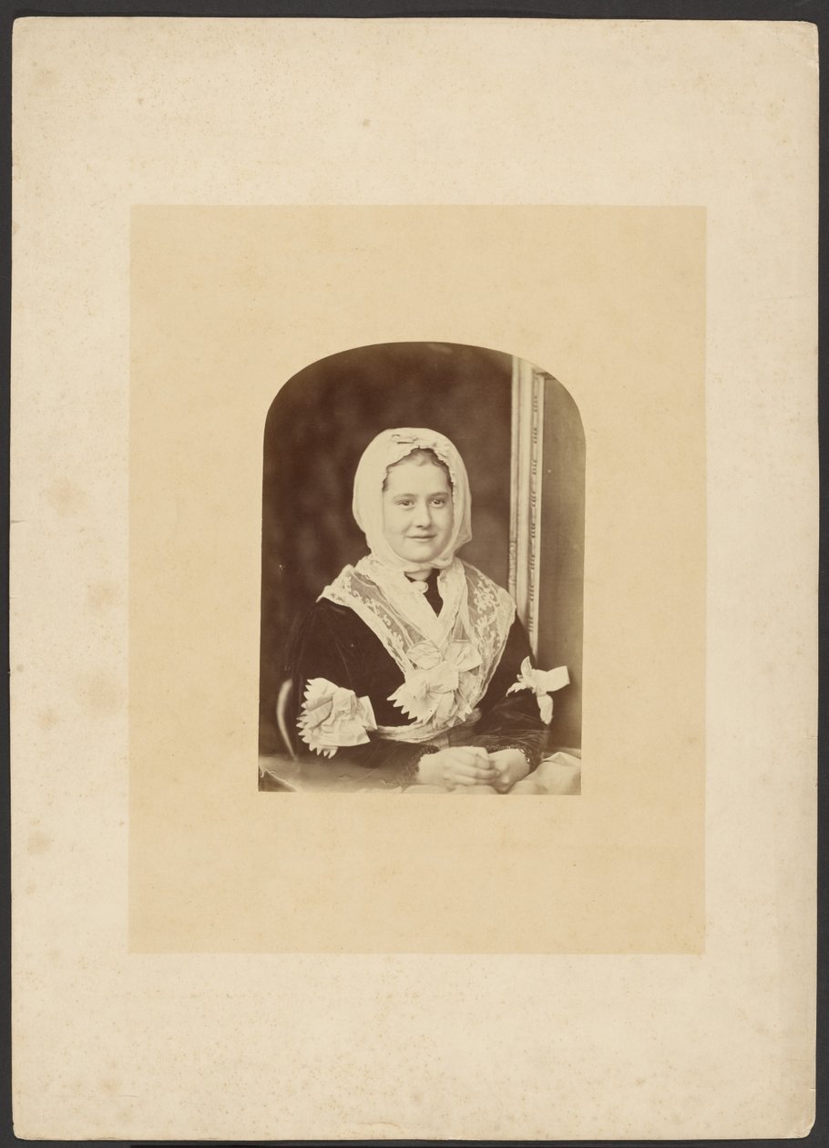 Mlle Constable, également connue sous le nom de Family Likeness (portrait de famille) - Oscar Gustave Rejlander