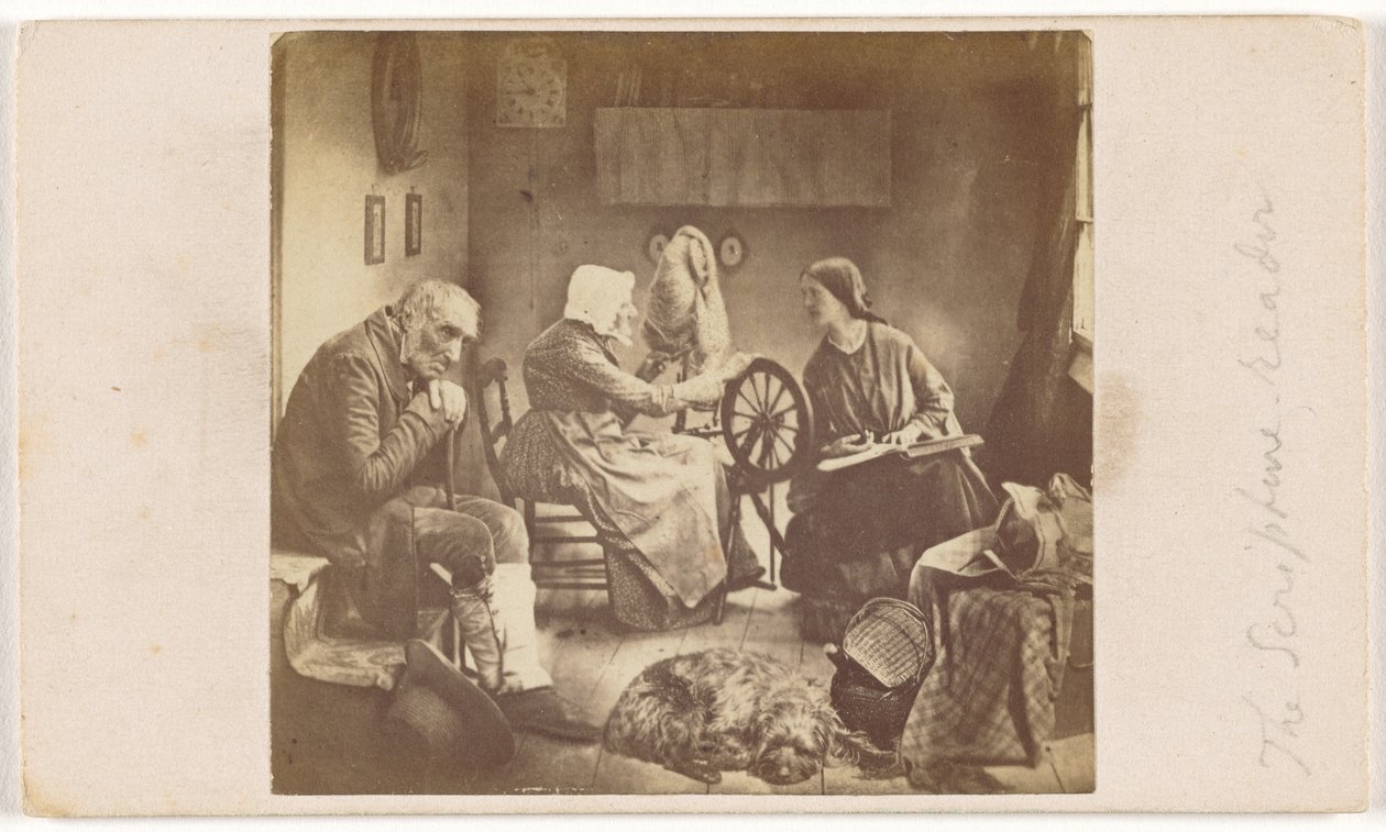 Le lecteur des Écritures - Oscar Gustave Rejlander