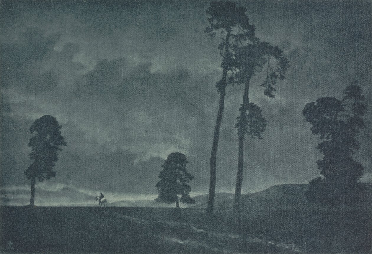 Camera Work : Le Cavalier solitaire, 1904 - Oscar and Theodor Hofmeister