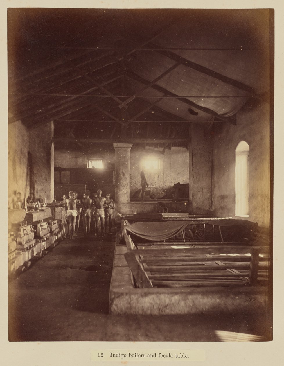 Chaudières à indigo et table de fécule - Oscar Jean Baptiste Mallitte