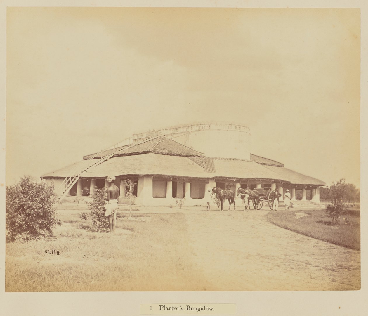 Bungalow du planteur - Oscar Jean Baptiste Mallitte