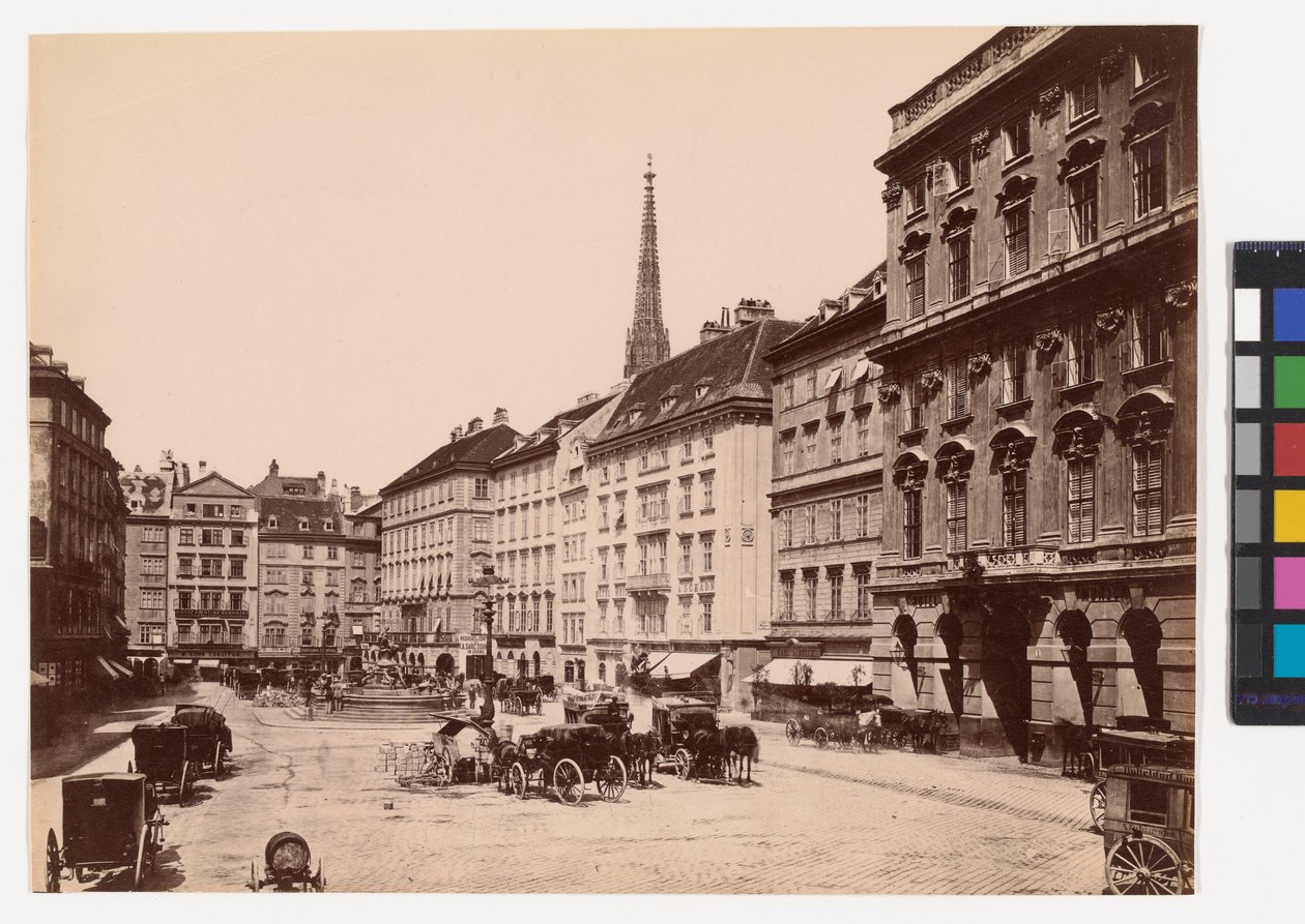 1. Neuer Markt - Vue vers la cathédrale Saint-Étienne - Oscar Kramer