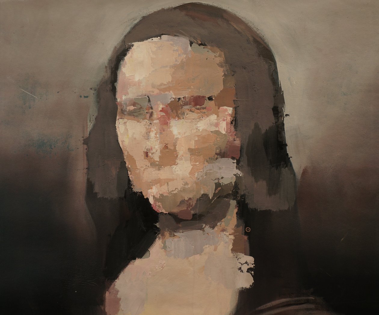 Mona Lisa, 2020 (acrylique sur toile) - Oscar Nin
