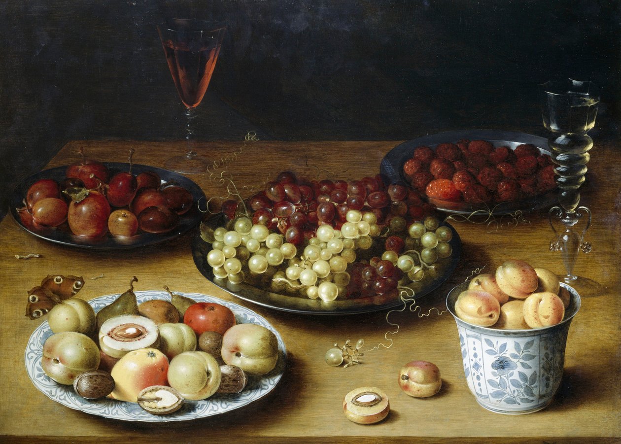 Nature morte avec fruits et verres - Osias the Elder Beert
