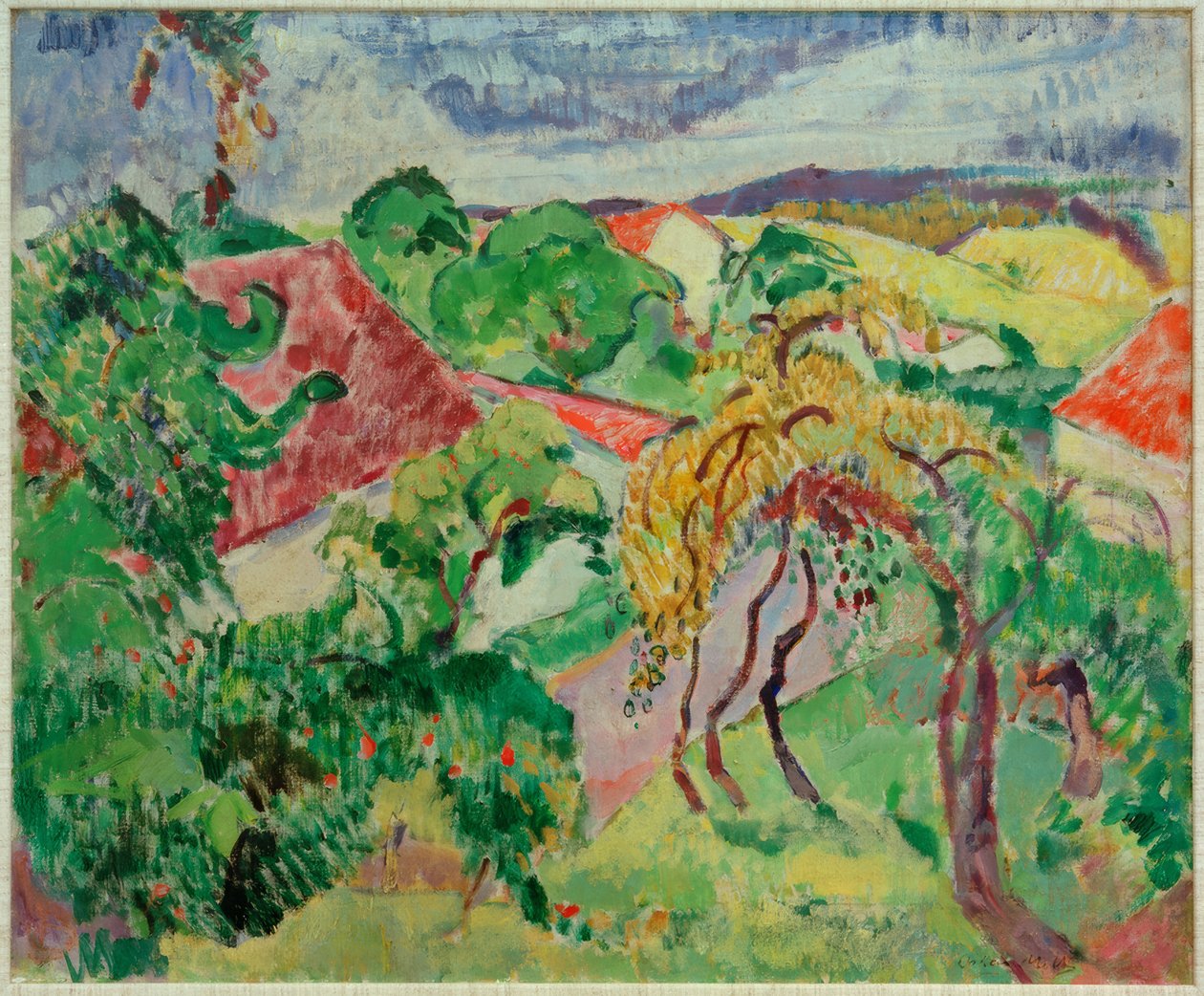 Paysage de Haute-Bavière - Oskar Moll