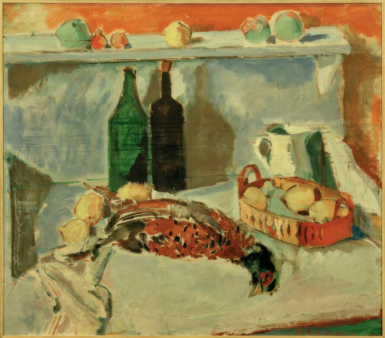 Nature morte avec faisan mort - Oskar Moll