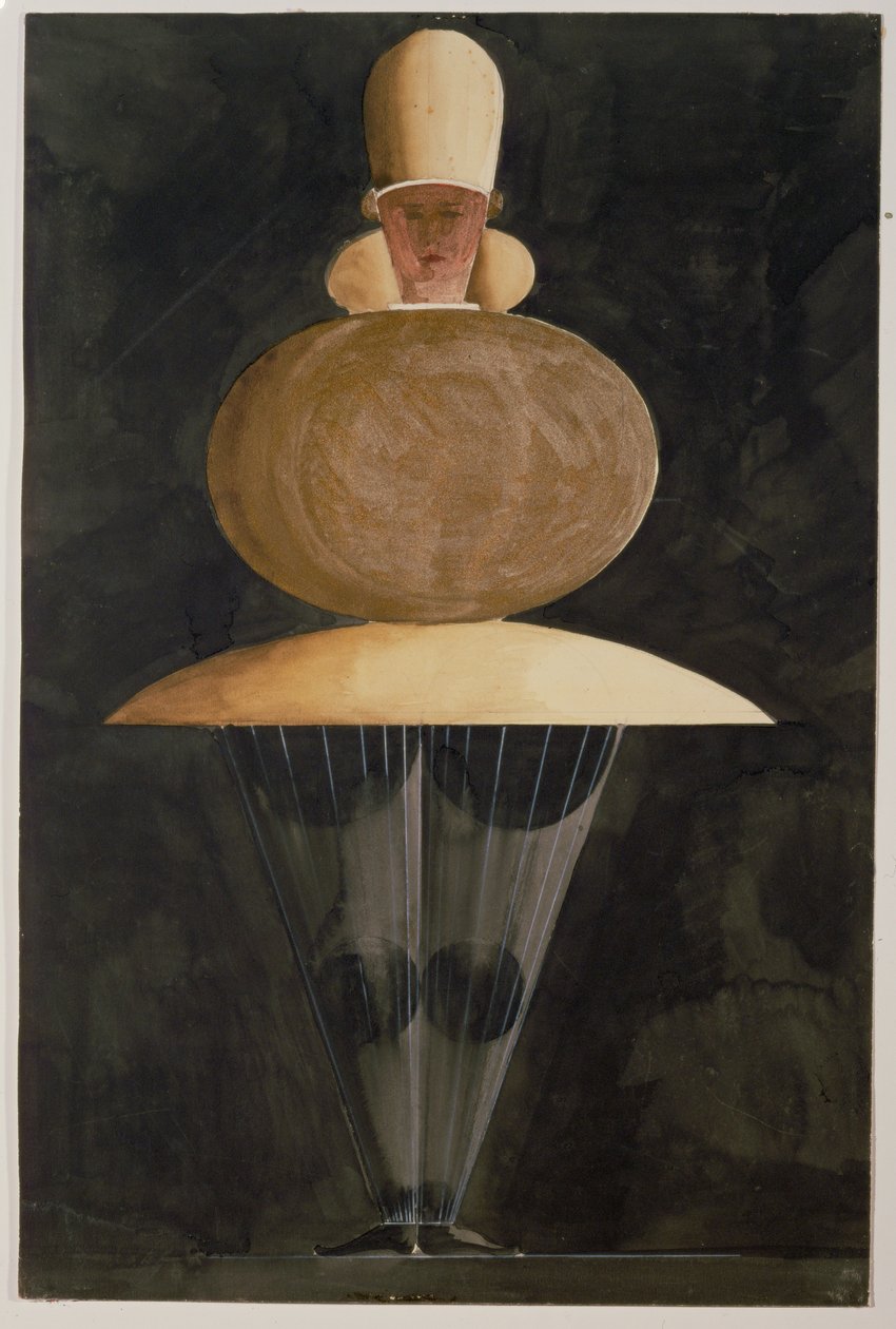 Le ballet triadique (sketch) - Oskar Schlemmer