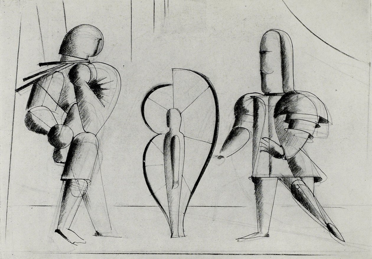 De la scène au Bauhaus, 1925 - Oskar Schlemmer