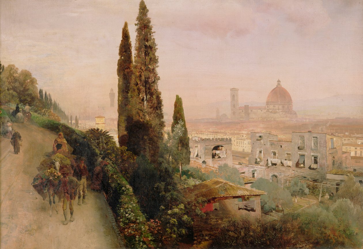 Florence - Oswald Achenbach