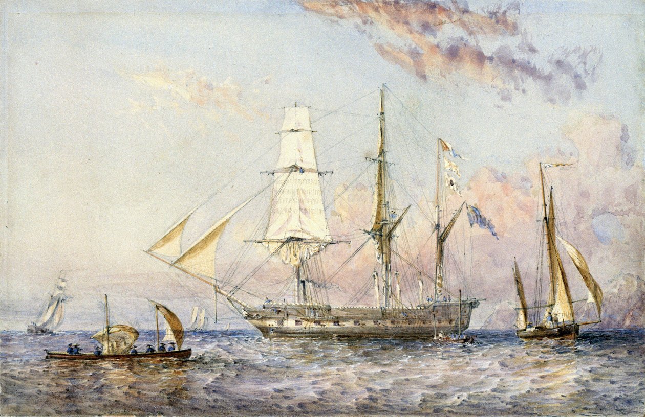 Le navire HMS 