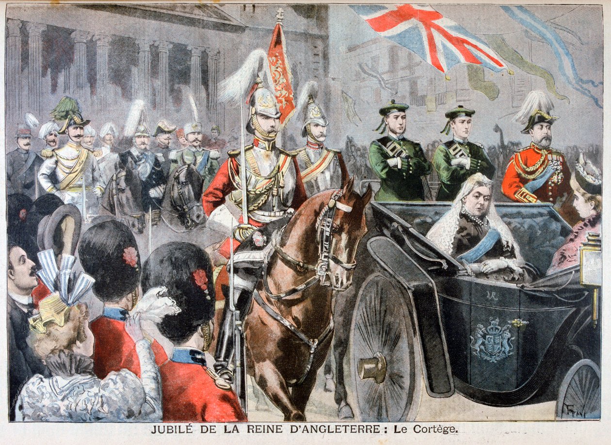 Procession, Jubilé de diamant de la reine Victoria, 1897 - Oswaldo Tofani