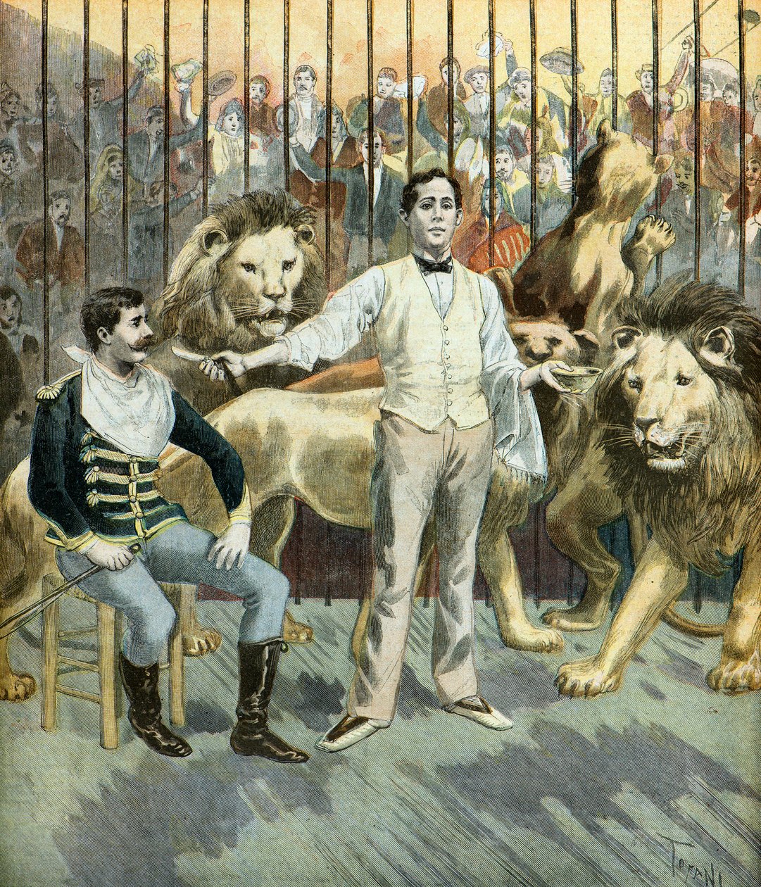 Le barbier madrilène Pegna - Oswaldo Tofani