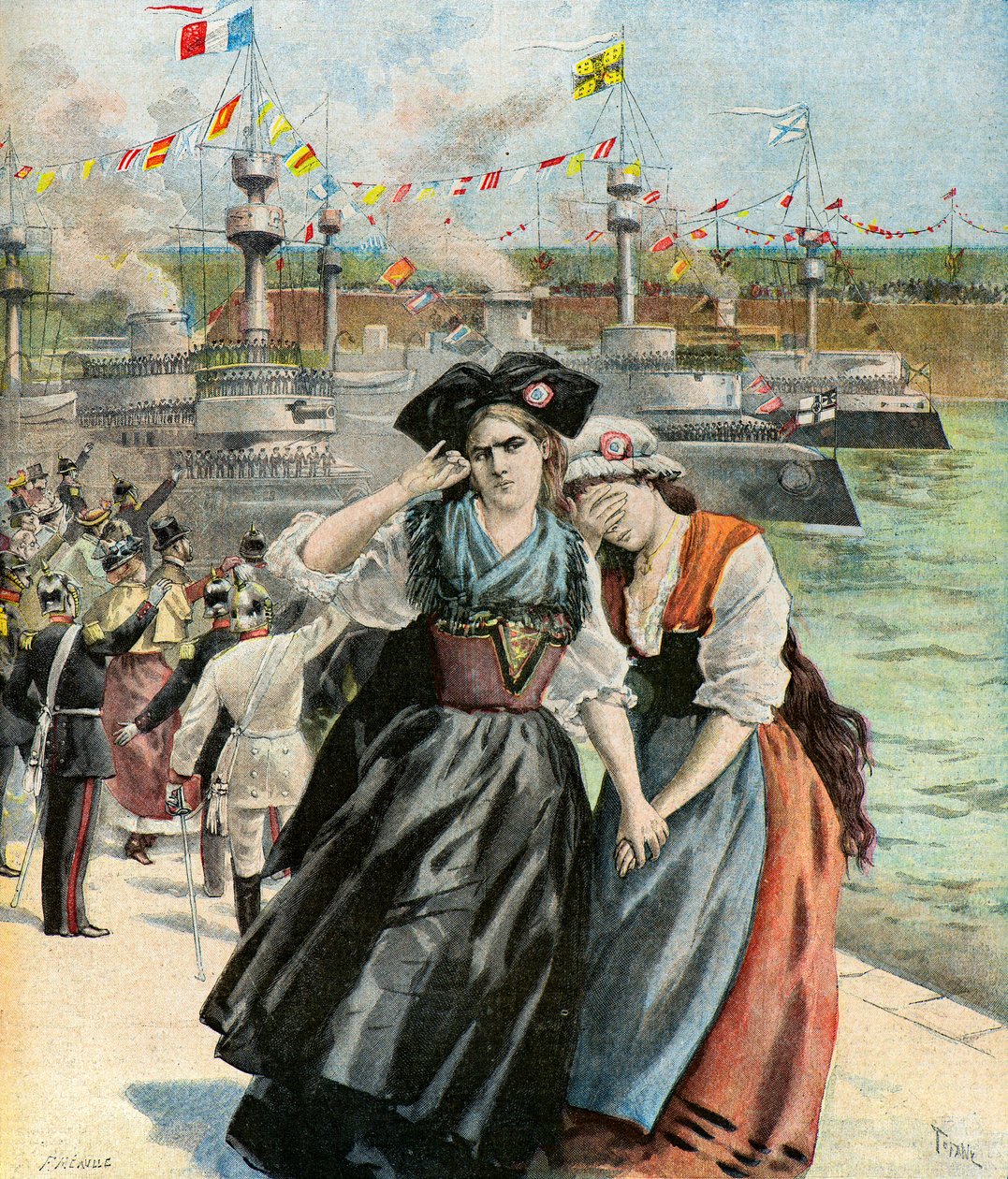 inauguration du canal de Kiel - Oswaldo Tofani