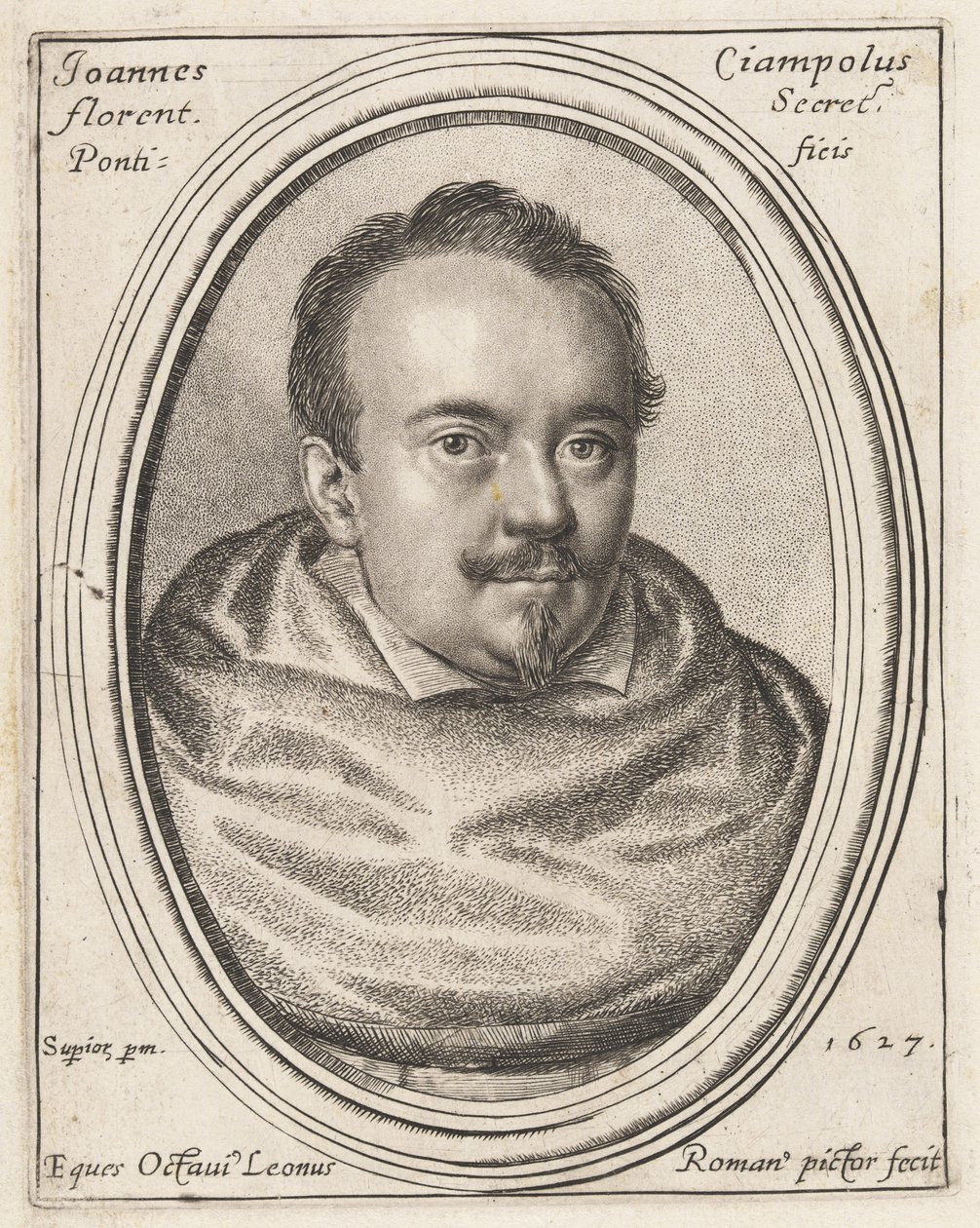 Giovanni Ciampoli, secrétaire papal - Ottavio Leoni