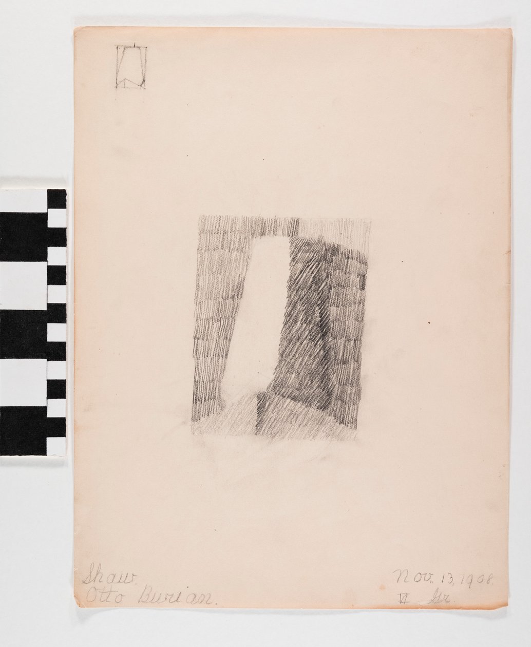 Dessin au crayon sur papier d