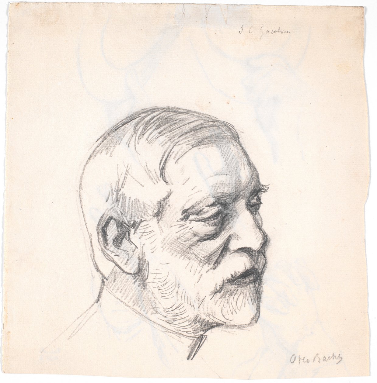 Tête de brasseur J.C. Jacobsen - Otto Bache